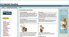 Desktop Screenshot of collectibleclassifieds.com