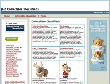 Tablet Screenshot of collectibleclassifieds.com